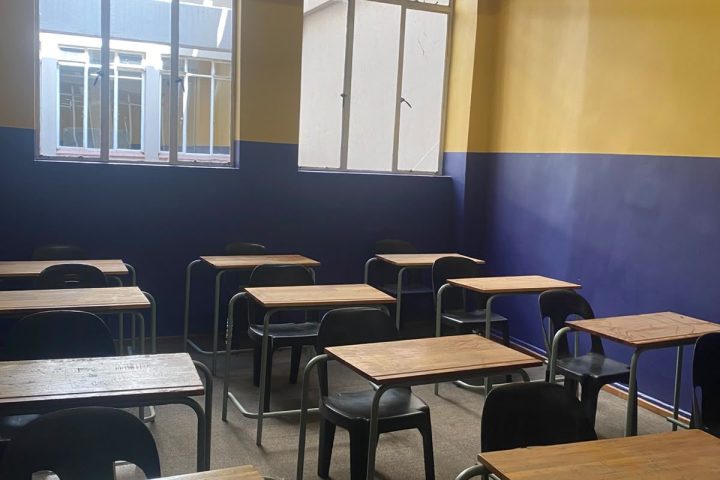 Campus classroom at Pinnacle Technical Academy, Johannesburg